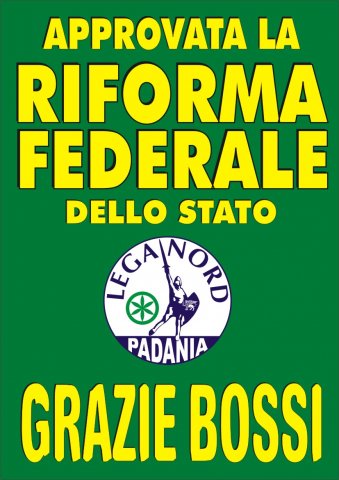 I Manifesti Lega Nord - 2004